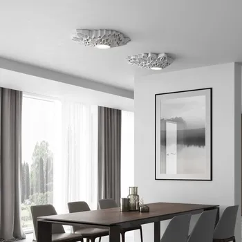 Lampička Karman LED nástěnné svítidlo Notredame, bílé, 2 700 K, 63 x 56 cm bílá LED 13 W přímý + LED 3 W nepřímý - Doprava zdarma