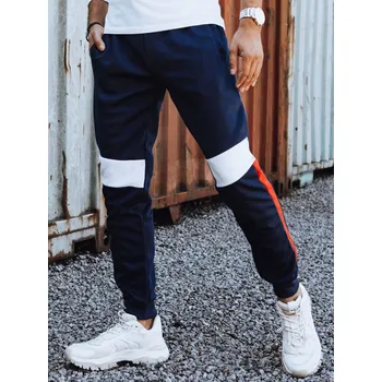 Pánské teplákové kalhoty UX4455 Barva: Tmavě Modrá, Velikost: M