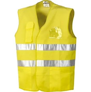 Industrial Starter Reflexní vesta s kapsama Barva: Žlutá, Velikost: 2XL 01250-012-XXL