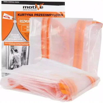 Zakrývací fólie na malování MOTIVE Fóliové dveře na zip 220 x 120 cm