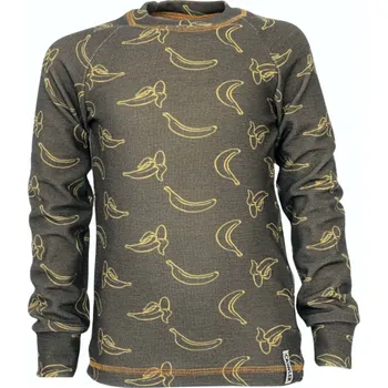 Crawler Rostoucí merino tričko dlouhý rukáv Banány Velikost: 86-92/98