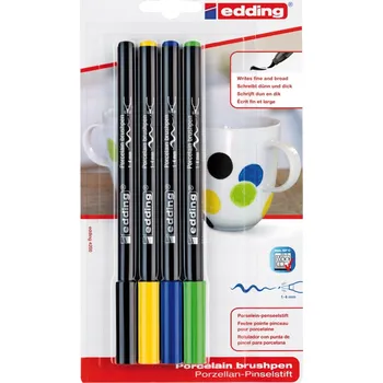 Vícebarevné dekorativní fixy Edding 4 ks