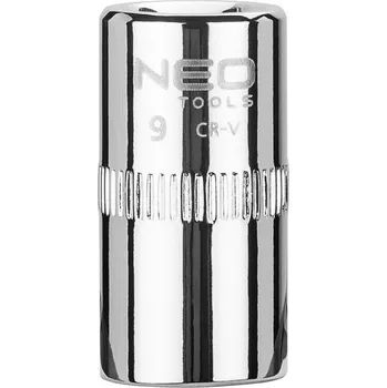 Gola hlavice 1/4" vnitřní šestihran, 9 mm, superlock 08-227 NEO TOOLS