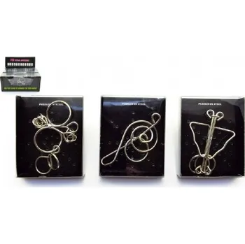 Hlavolam Hlavolam kov v krabičce 8x10cm asst 24ks v boxu