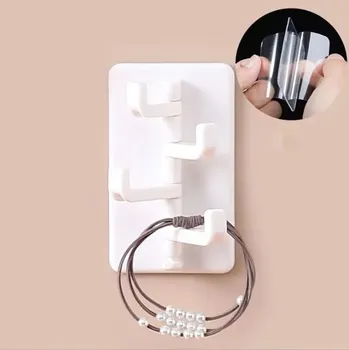 Držák na ručník Háček na zeď bez vrtání | věšák na ručníky | háček do koupelny - 1ks bílý