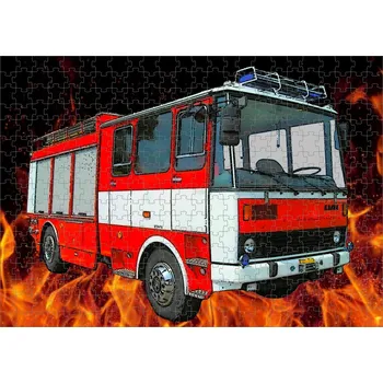 Puzzle puzzle hasiči LIAZ 101 CAS K25 120 dílků