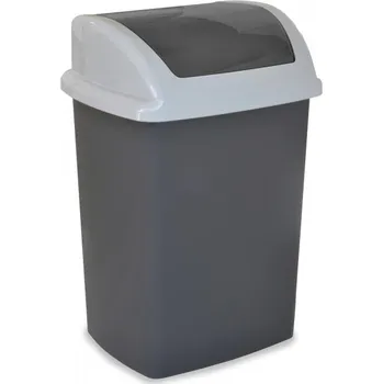 Odpadkový koš Odpadkový koš SWING 10l antracit