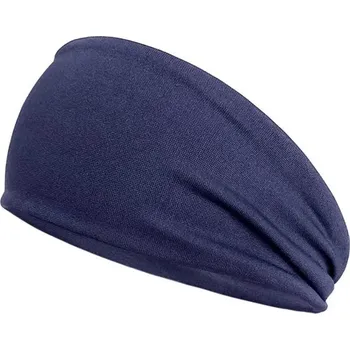 Sportovní čelenka Elastická unisex sportovní čelenka - Tmavě modrá