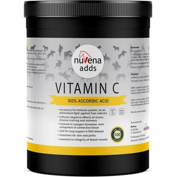 NuVena Vitamin C - kyselina askorbová pro koně Hmotnost balení: 1 kg