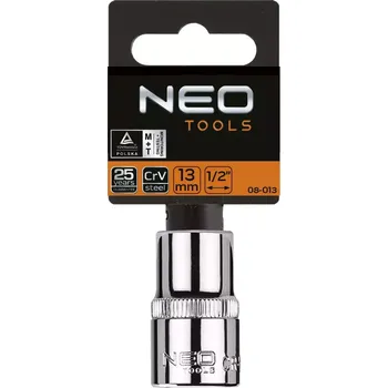 Gola hlavice 1/2" vnitřní šestihran, 8 mm, Superlock 08-008 NEO TOOLS