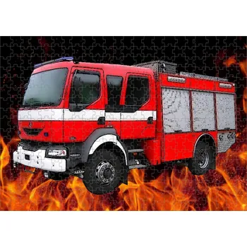 Puzzle puzzle hasiči Renault MIDLUM 4x4 120 dílků