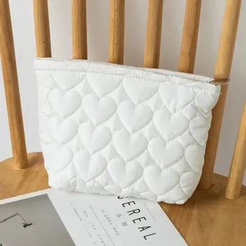 Kosmetická taška Dámská velkokapacitní taška | kosmetický organizér - BÍLÝ