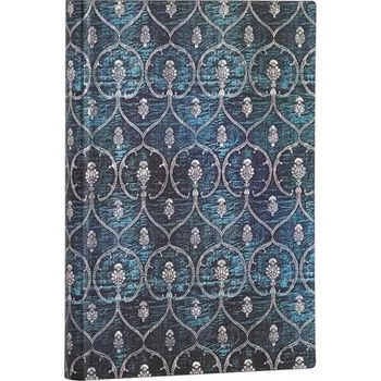 Zápisník Paperblanks MIDI zápisník - BLUE VELVET, nelinkovaný, flexis