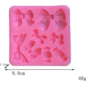 Forma na pečení Silikonová forma na dort a cukroví | Cukrářské potřeby, silikonové formy - 1ks 8vzor