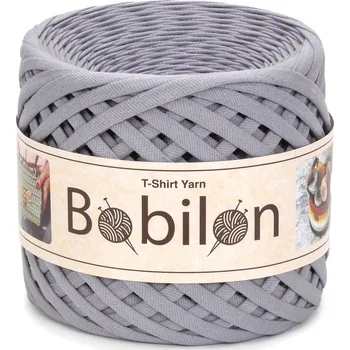 Příze špagáty Bobilon Micro 3 - 5 mm Space gray