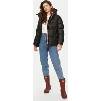 Dámská větrovka Hunter Vatovaná bunda HARW1295242 Černá Regular Fit S