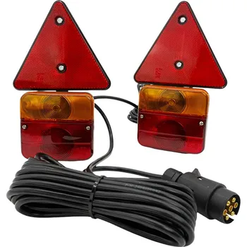 Zadní světlomet Zadní světla s magnetem pro přívěsy 12 V s kabelem o délce 7,5 m