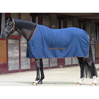 Vybavení pro koně Bucas Deka odpocovací Linen Bucas, navy/coffee Délka zad: 120 cm