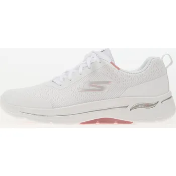 Dámské tenisky Tenisky Skechers Go Walk Arch Fit - U White/ Light Pink EUR 41