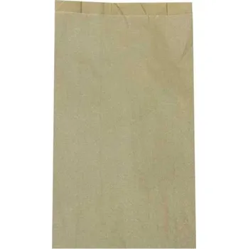 Sáček na potraviny sáček papírový 160+60x280 mm - hnědý (2000 ks/balení)