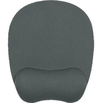 Podložka pod myš Powerton Podložka pod myš, ergonomická, paměťová pěna, šedá, Powerton WPEPE6-G