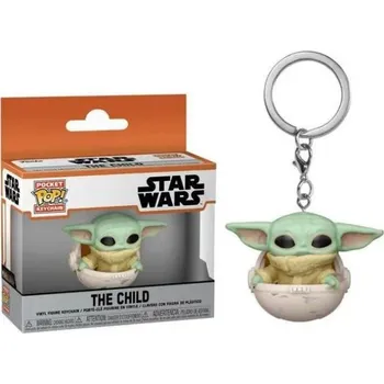 Figurka Funko Pop Star Wars klíčenka | Baby Yoda | Mandalorian - 12