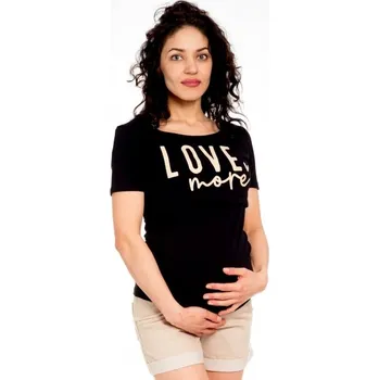 Těhotenská móda Be MaaMaa Těhotenské kraťasy Jeans - béžové, vel. XS