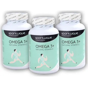Přírodní produkt Sportwave 3x Omega 3+ 90 tobolek