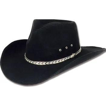 Stars & Stripes Klobouk mexický Kansas Stars & Stripes, černý Obvod hlavy: 55 cm