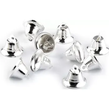 Ovčí rouno Zvoneček 2cm stříbrný