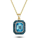 Nezaměnitelný topasový přívěsek Madison 3,27ct KU2079YP + dárkové balení LUXUS zdarma