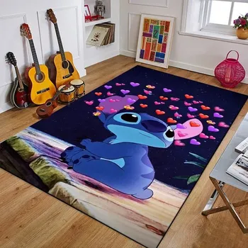 Dětský pokoj Velký koberec s motivem Lilo a Stitch - G,120x160cm