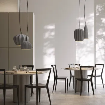 Závěsná lampa Karman Sahara, šedá, Ø 14 cm, keramika, E27 - Ø stříšky 7,5 cm 1 x 70 W - Doprava zdarma