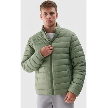 Pánská péřová bunda 4F 4F kaki 3058146