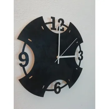 Hodiny Designové hodiny do kuchyně STYL - Bílé ručičky