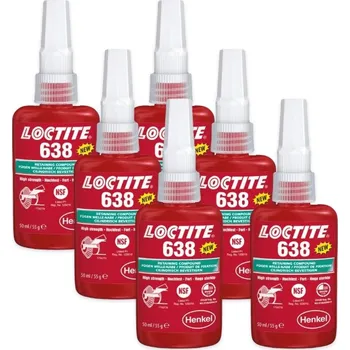 Stavební chemie Loctite 638 - 50 ml upevňování 6 x Loctite 638 - 50 ml