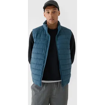 Pánská vesta Pánská péřová vesta 4F 4F modrá 3058264