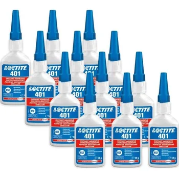 Stavební chemie Loctite 401 - 50 g, vteřinové lepidlo 12 x Loctite 401 - 50 g
