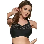 Nevyztužená podprsenka s krajkou 583 černá 75I