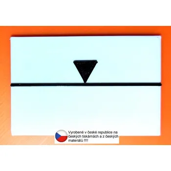 Dopravní značení Výrobek GP Vágrys - značka na zeď pro označení výšky - bílá