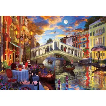Puzzle Puzzle ART PUZZLE Most Rialto v Benátkách 1500 dílků