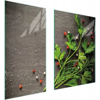 Kuchyňské prkénko Krájecí deska TMK ArtDeko sklo 2 ks