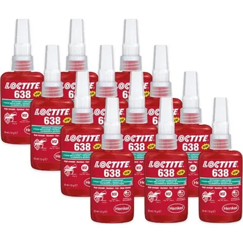 Stavební chemie Loctite 638 - 50 ml upevňování 12 x Loctite 638 - 50 ml