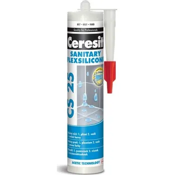 stavební silikon CERESIT CS25 SANITÁRNÍ SILIKON - 280ML Barva Chili