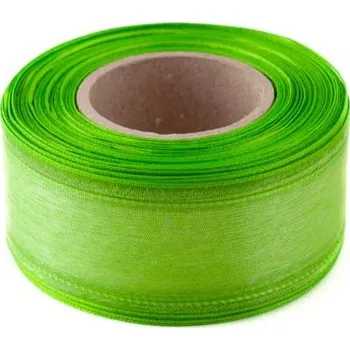 Stuha Monofilová stuha 40 mm Zelená