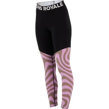 Pánské tričko dámské merino legíny Mons Royale Cascade merino flex 200 legging WMNS blazing trails L