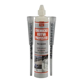 Průmyslové lepidlo Chemická kotva POLYESTER SF Silver Line 300 ml