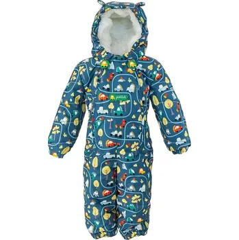 Dětský overall Pidilidi Overal chlapecký s kožíškem, Pidilidi, PD1157-02, modrá 2024 Velikost: 98, SizeAge: 3roky