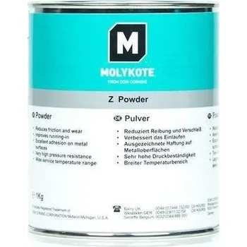 Průmyslové lepidlo Molykote Z Powder - 1 kg 1 x Molykote Z Powder - 1 kg