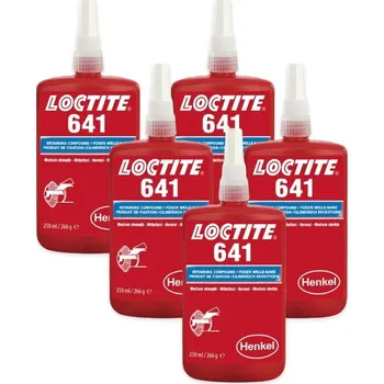 Průmyslové lepidlo Loctite 641 - 250 ml upevňování 5 x Loctite 641 - 250 ml